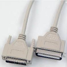 Cable Paralelo Macho Macho  Impresora   Bidirecciona  Bitronic  Db25m Cn36m 10m